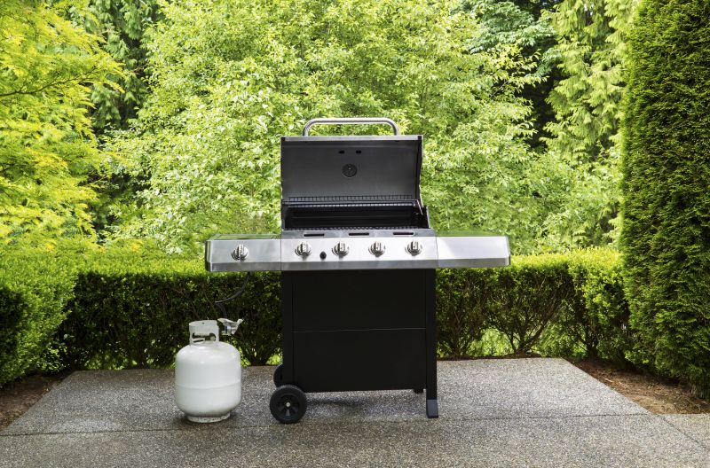 Propane Grill Assembly